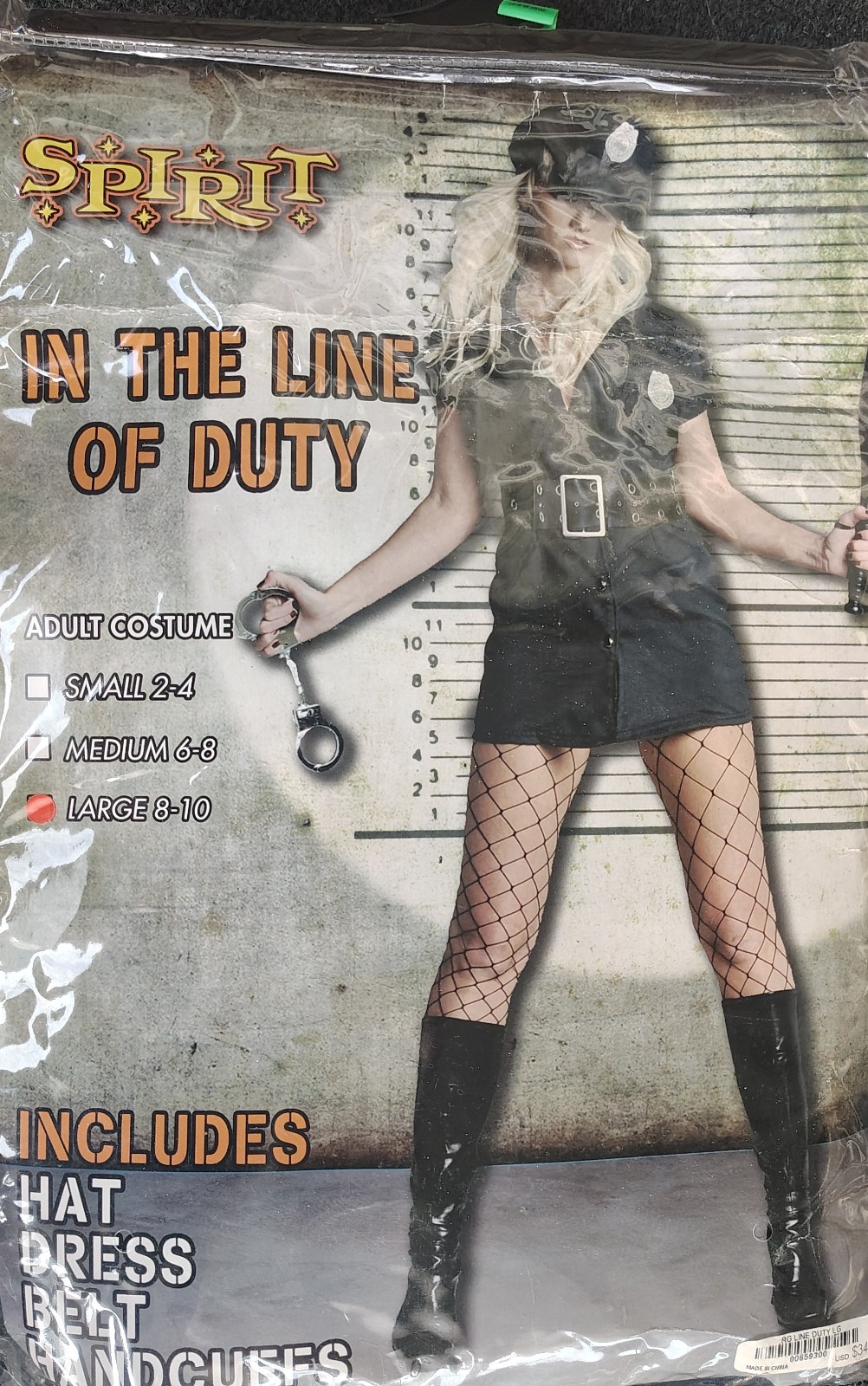 Sexy police officer costume (L)