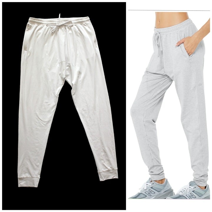 Alo Yoga Conquer Revitalize women Baggy Pants L/G lounging & running lightweight