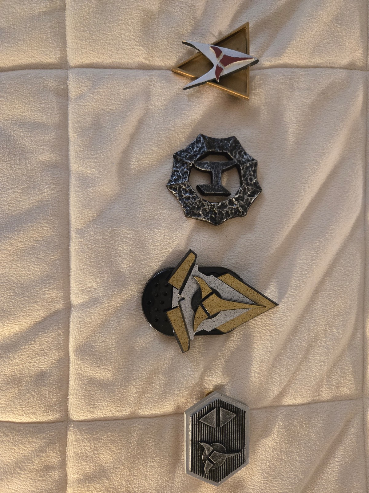 Star Trek Klingon badges