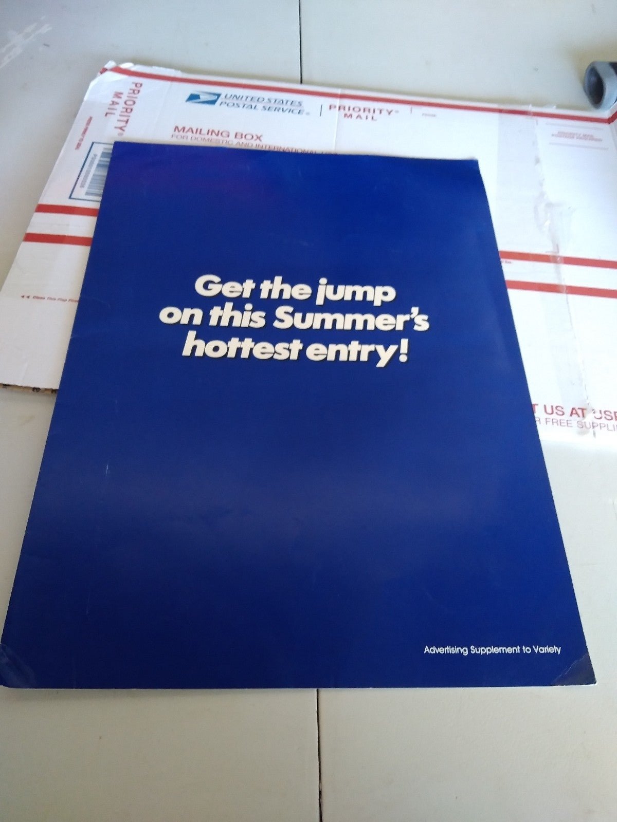 1982 stroker ace theater movie screener booklet