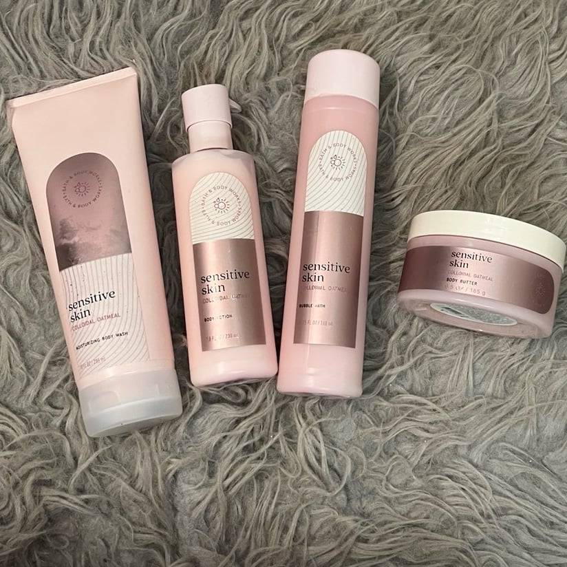 BBW SENSITIVE SKIN BODY CARE LOT NWT