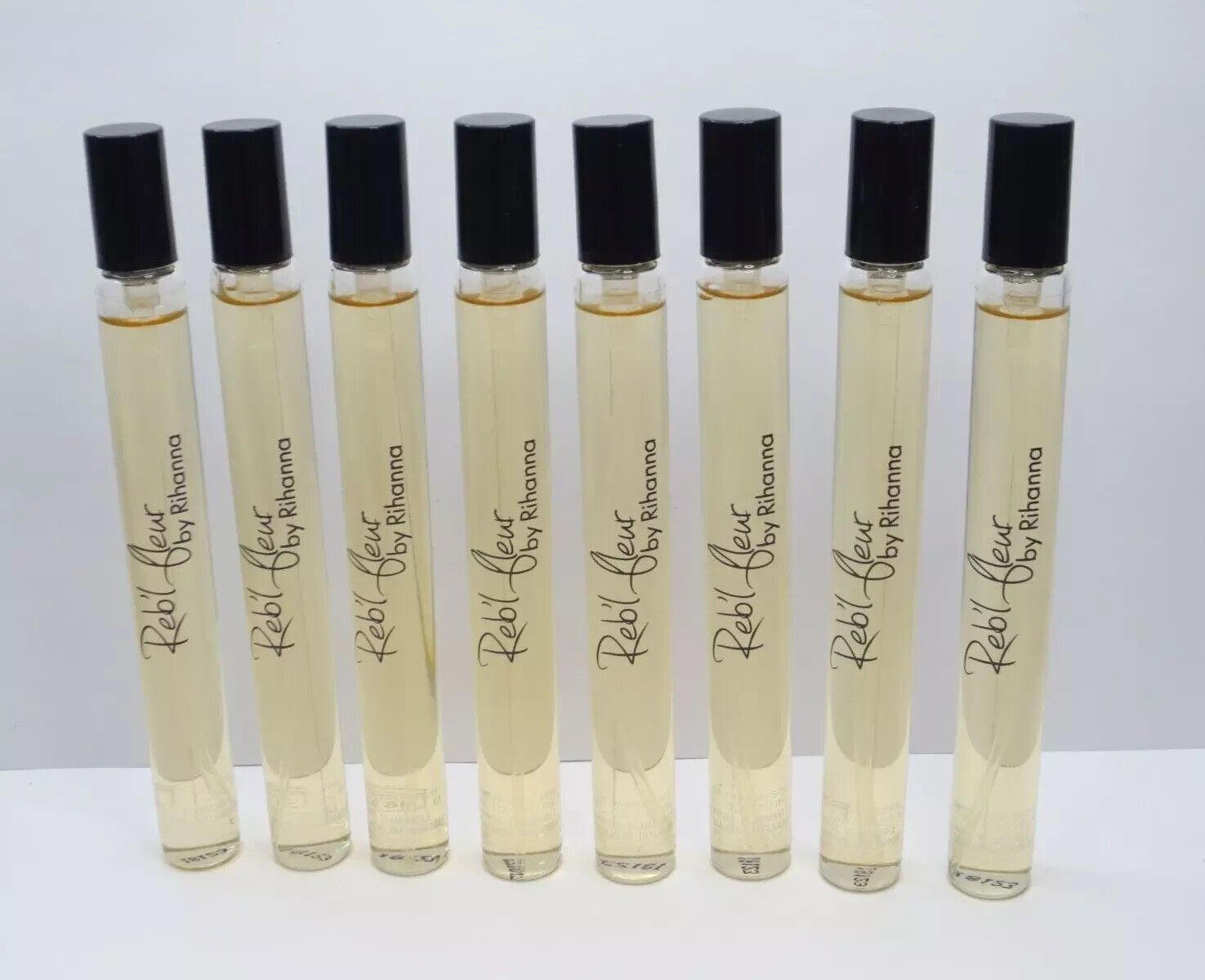 REB'L FLEUR BY RIHANNA EAU DE PARFUM SPRAY 0.34 OZ (LOT OF 8)