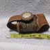 Montana Silversmiths Hand Tooled Leather Horse Hair Belt Pouch Phone Knife Great