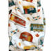 Retros RVs Trailers Happy Camper Life Travel Fall Leaves Camping Throw Blanket