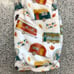 Retros RVs Trailers Happy Camper Life Travel Fall Leaves Camping Throw Blanket