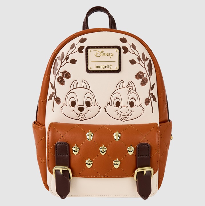 Chip 'n' Dale Acorn Quilted Texture Mini Backpack