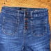 Judy Blue skinny boutique stretchy multi button 7/28 jeans