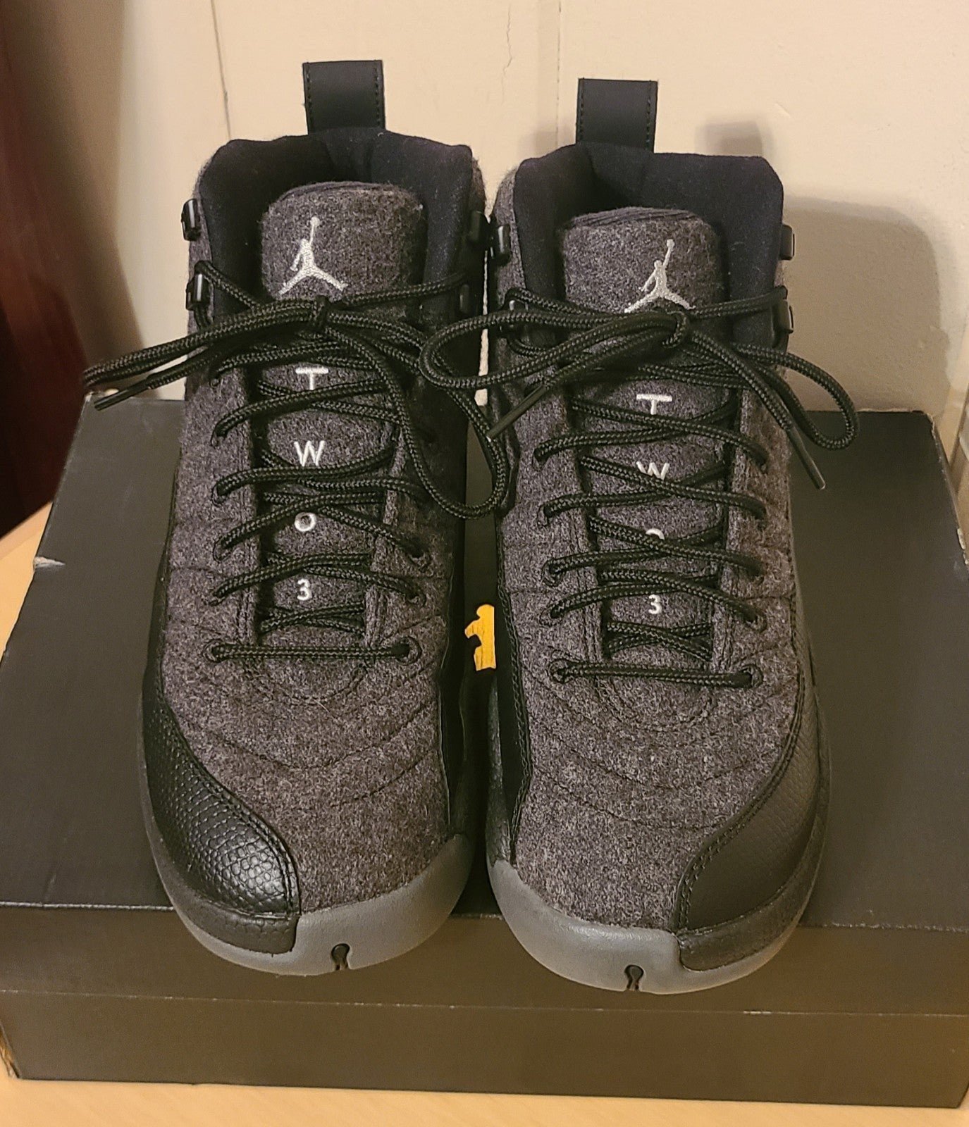 Nike Air Jordan Retro 12 Wool. Youth 6.5/ Women's 8. New. RARE