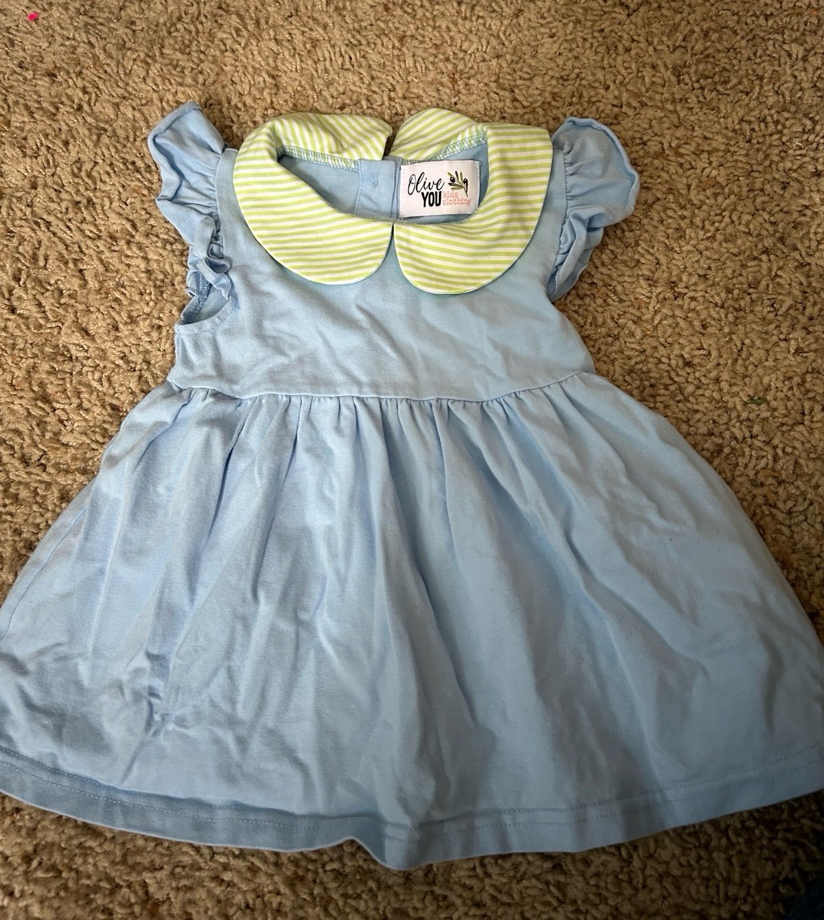 Baby girl top and shorts set