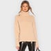 Joie Lirona Turtleneck Wool Blend Sweater in Soft Camel
