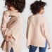 Joie Lirona Turtleneck Wool Blend Sweater in Soft Camel