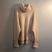 Joie Lirona Turtleneck Wool Blend Sweater in Soft Camel