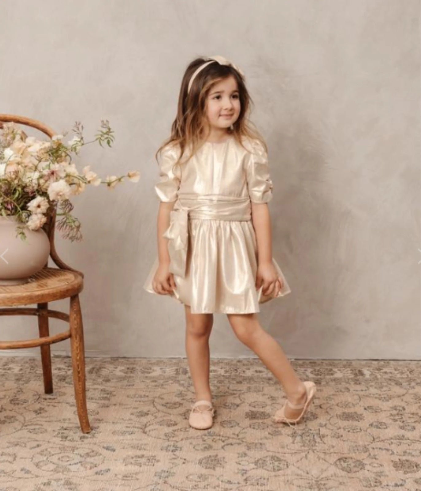 Noralee Josephine Dress in Rose Gold