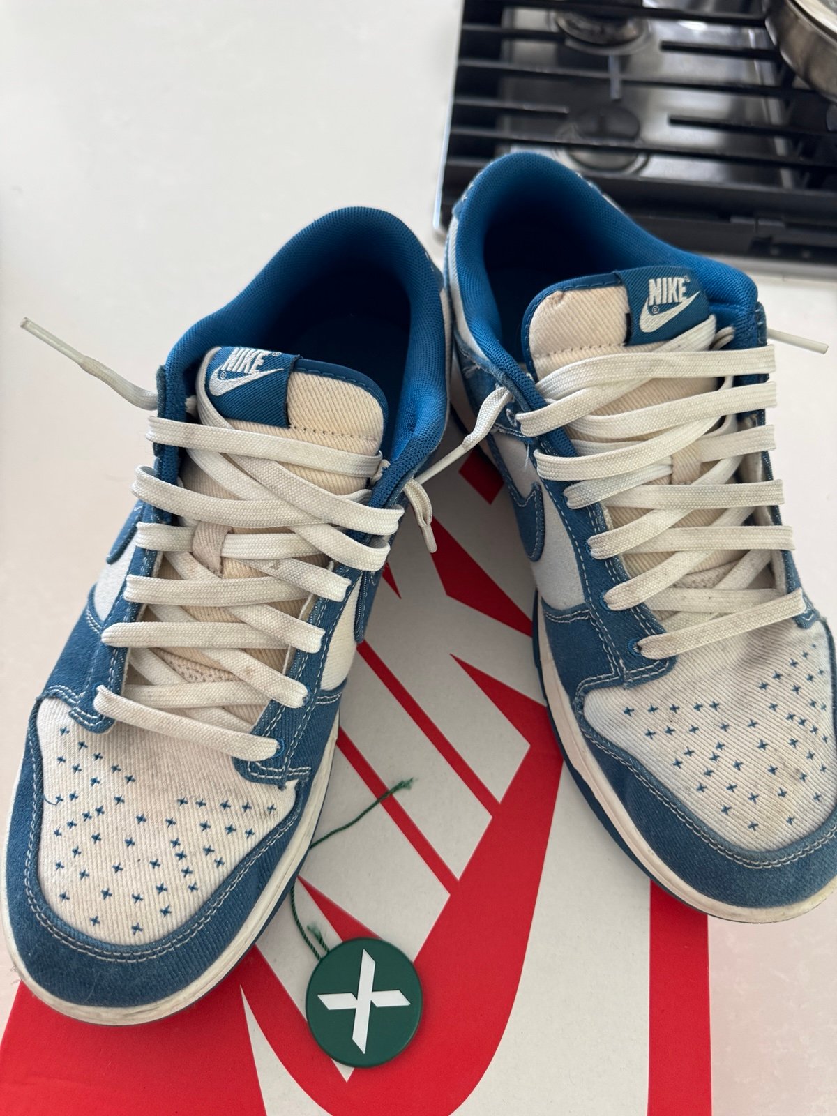 Nike Dunk Low
Industrial Blue Sashiko