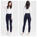 Rag & Bone Simone high rise skinny ankle pants Size 6 navy blue