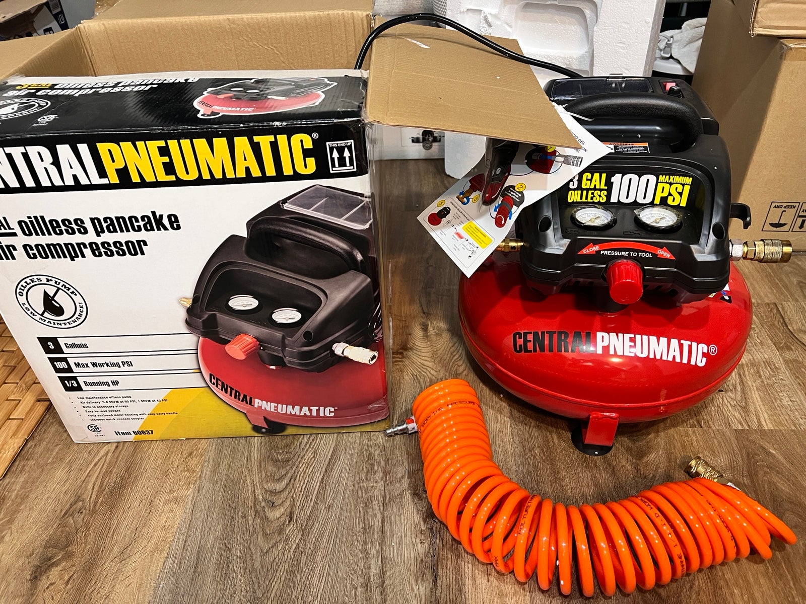 Central Pneumatic Air Compressors Mercari