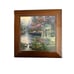 Thomas Kinkade Wooden Mirrored Jewelry Box Avon Gazebo Garden of Prayer 2003 NIB