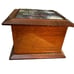 Thomas Kinkade Wooden Mirrored Jewelry Box Avon Gazebo Garden of Prayer 2003 NIB