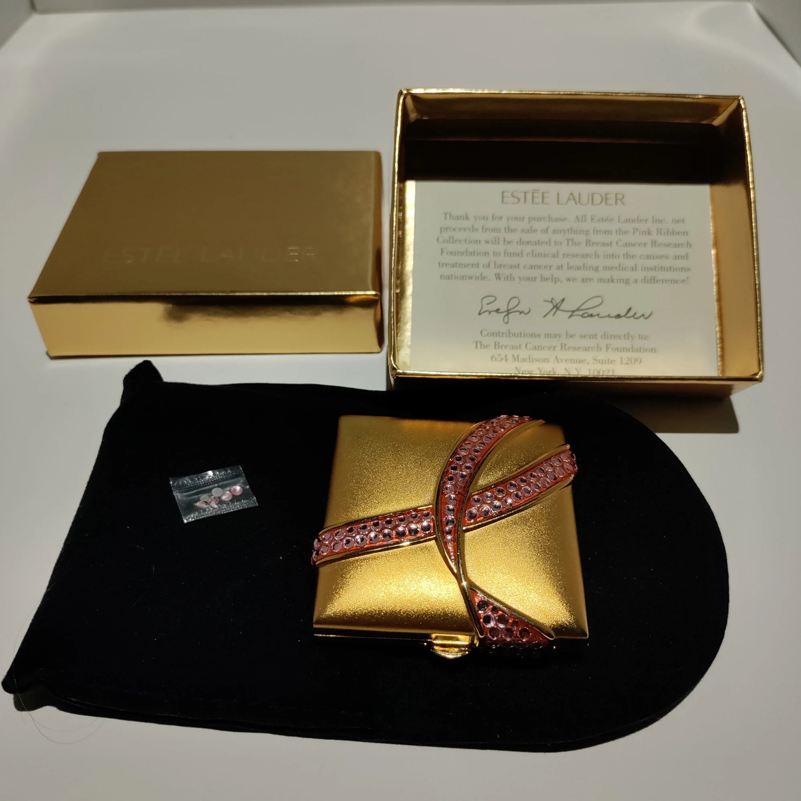 Estee Lauder Pink Ribbon Compact Pressed Translucent Powder