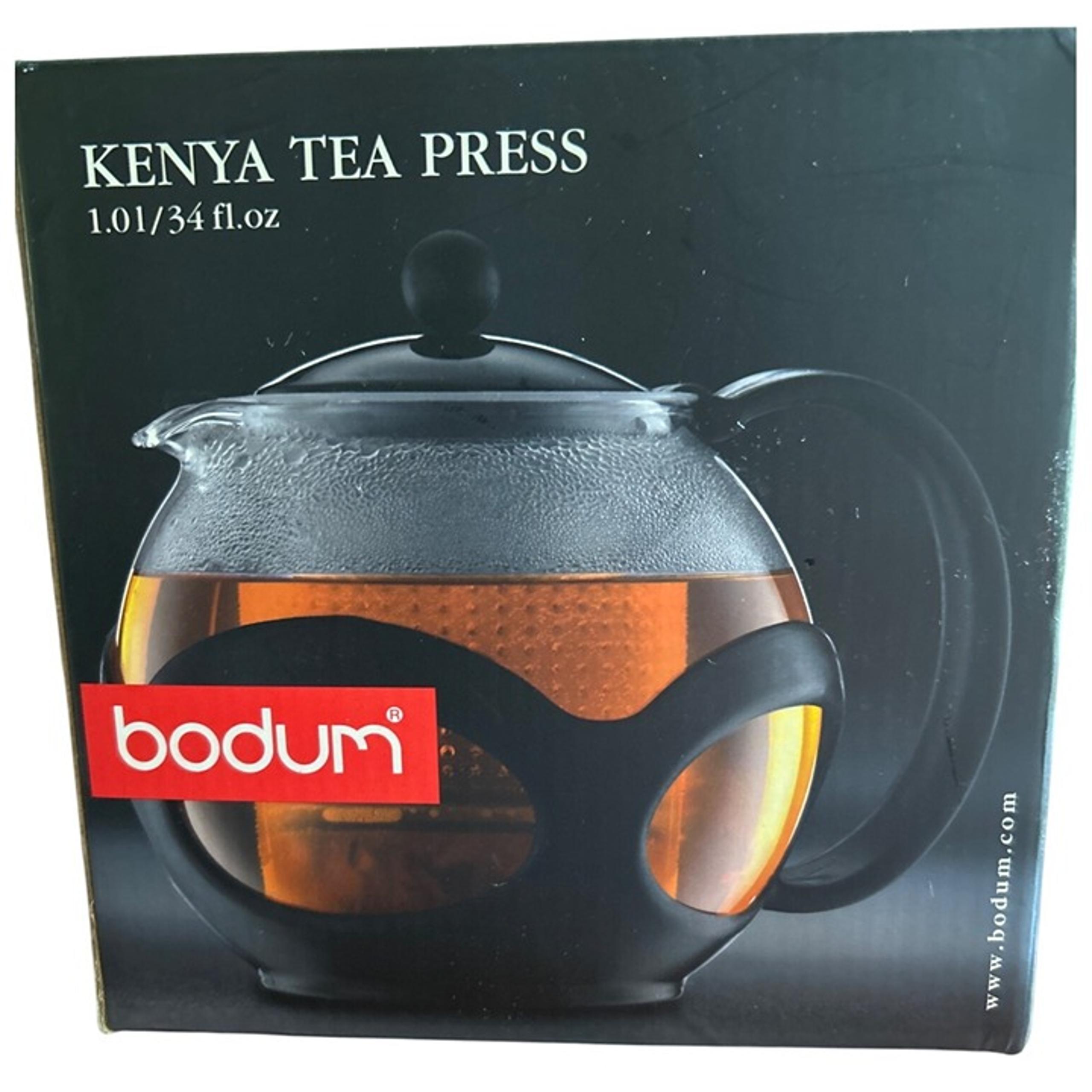 Bodum Kenya Tea Press 1.01L 34 fl.oz Dishwasher Safe Borosilicate Glass