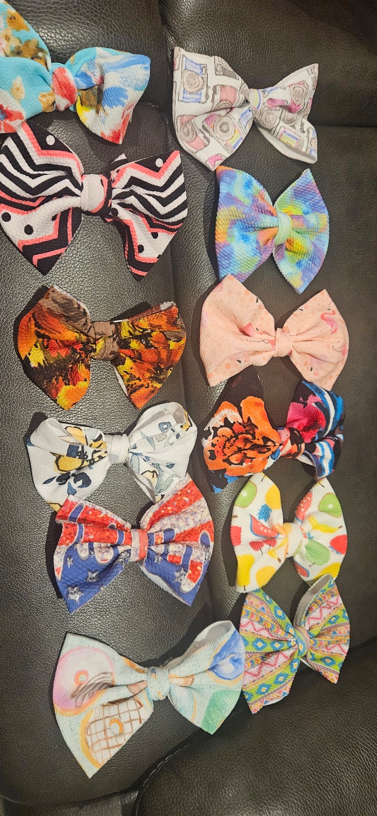 Handmade clip bows