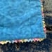 Handmade Childrens Patchwork Quilt Jesus Loves Me Pink Blue 35x47 Tie Dye Lace