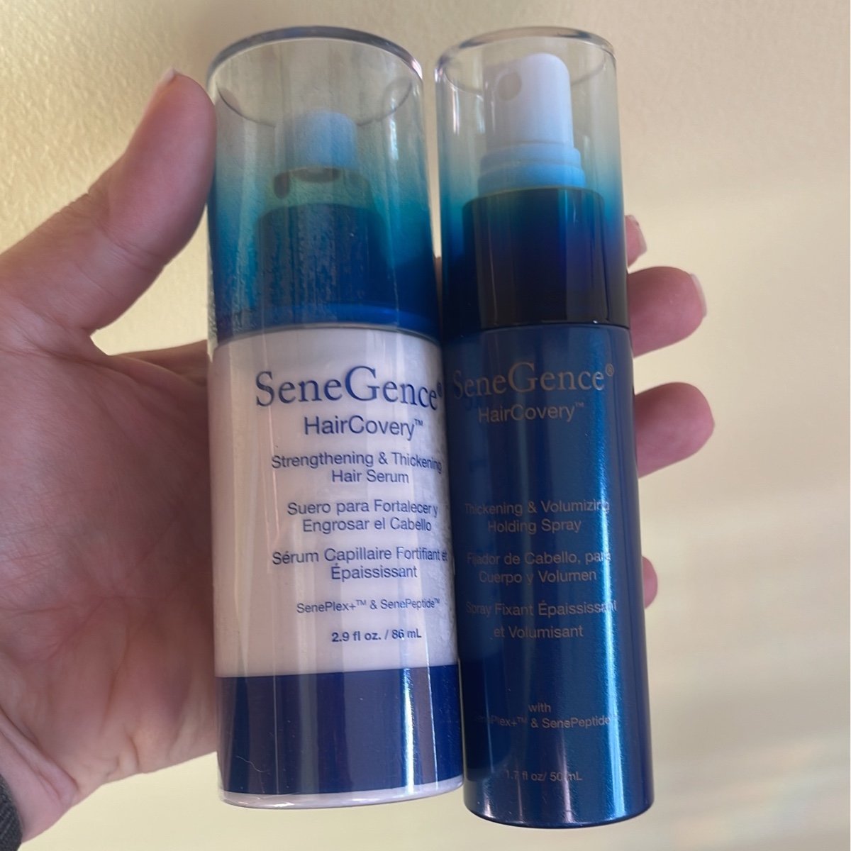 SeneGence Hair Serum + Holding Spray Bundle