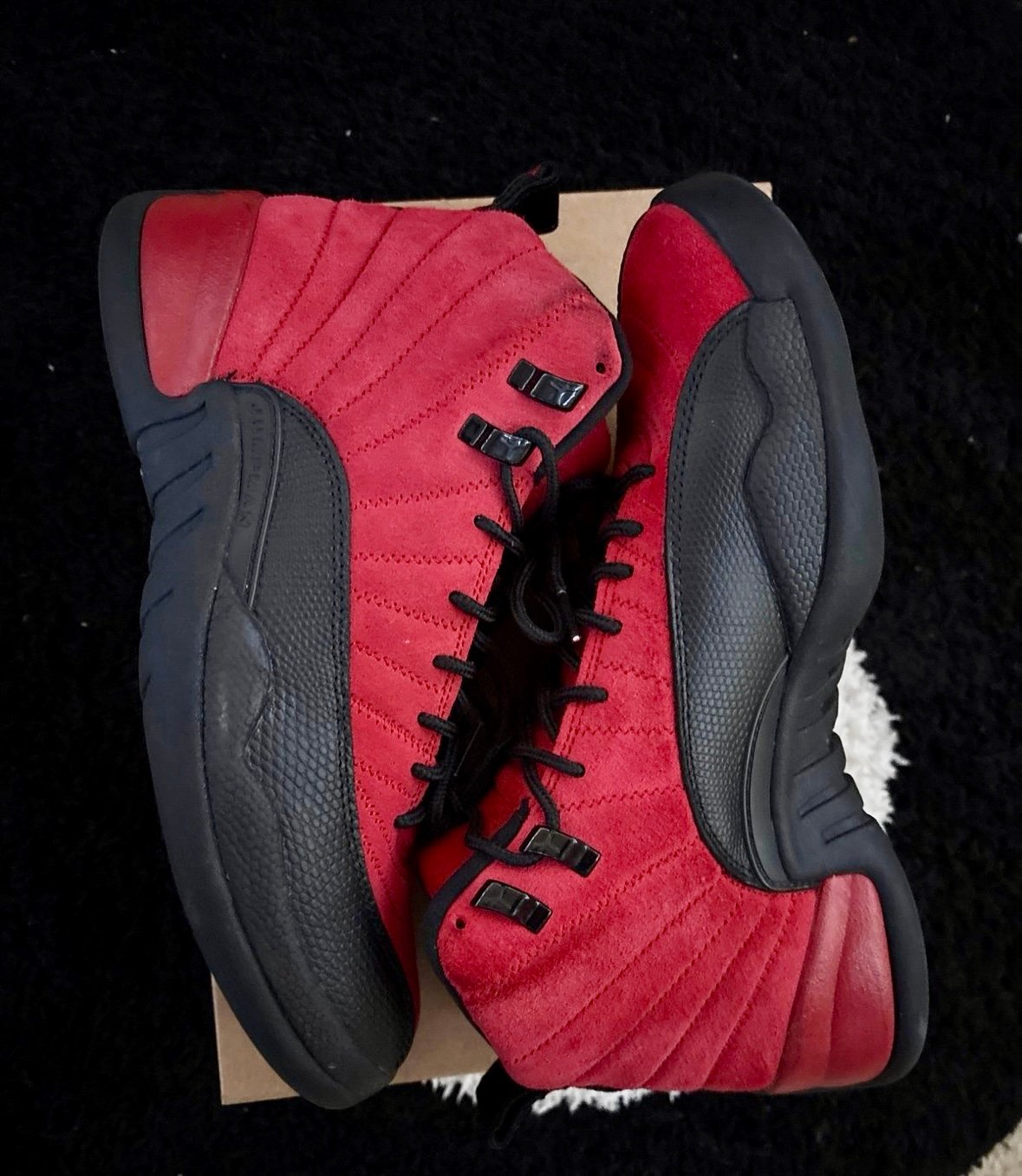 jordan 12 reverse flu games