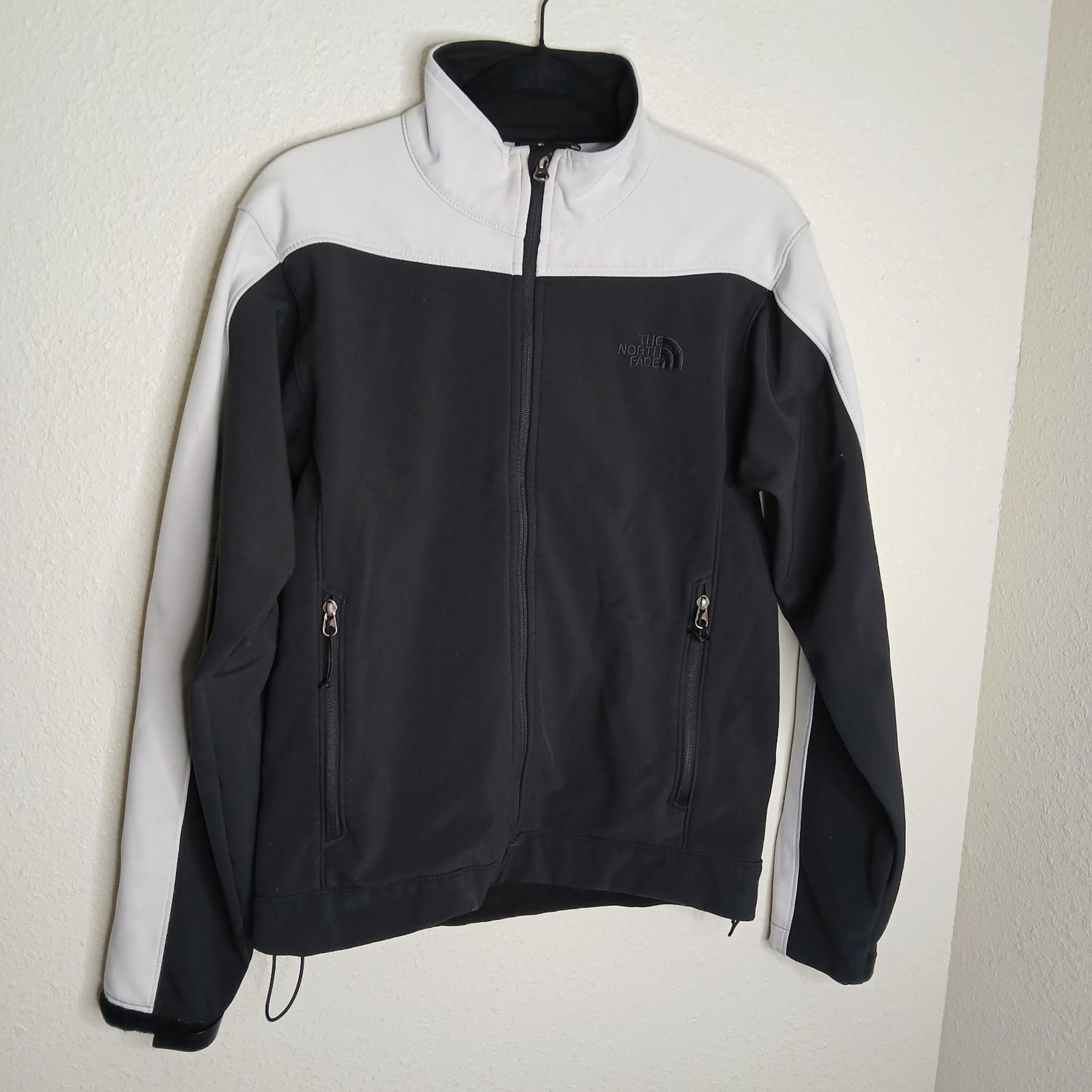 Men's Soft Shell Fleece Jacket Coat Full Zip Size XS - The North Face