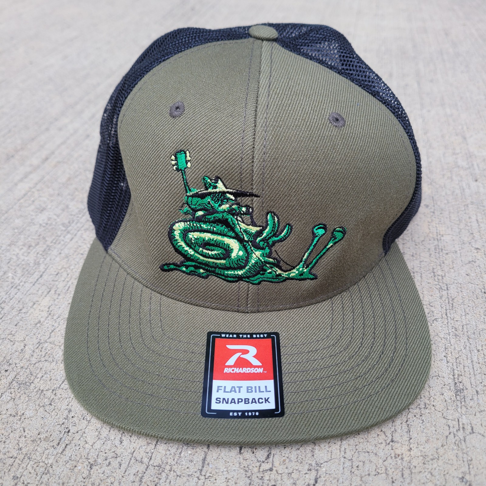 Rare Billy Strings Marteen Donders Hat 2020 Snail Rider Snap Back Trucker Hat