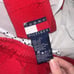 vintage 90s y2k 2000s tommy hilfiger red swim trunks shorts size large