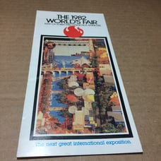 The 1982 World's Fair Vtg Brochure Knoxville Tennessee