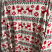 Hanna Anderson 100% Organic Cotton Dear Deer Christmas Pajama Top Size XL NEW
