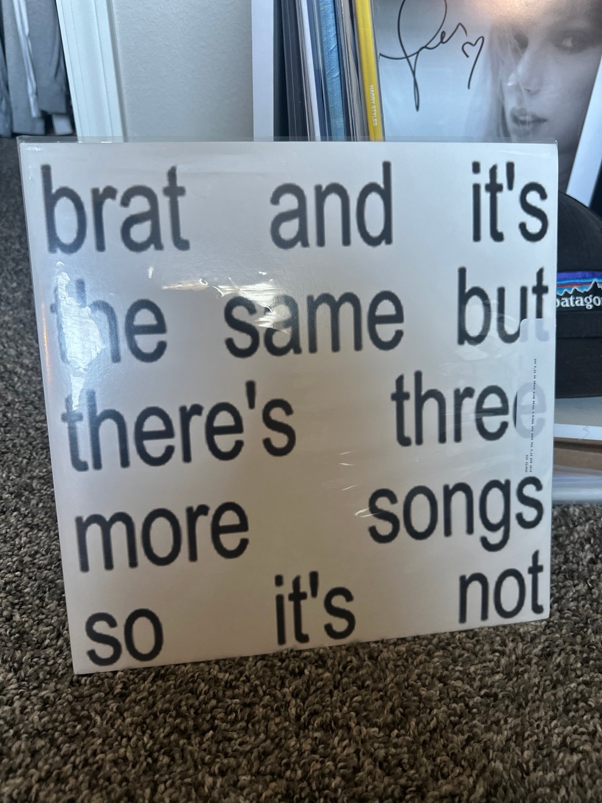 brat and its the same but theres three more songs so its not 2LP