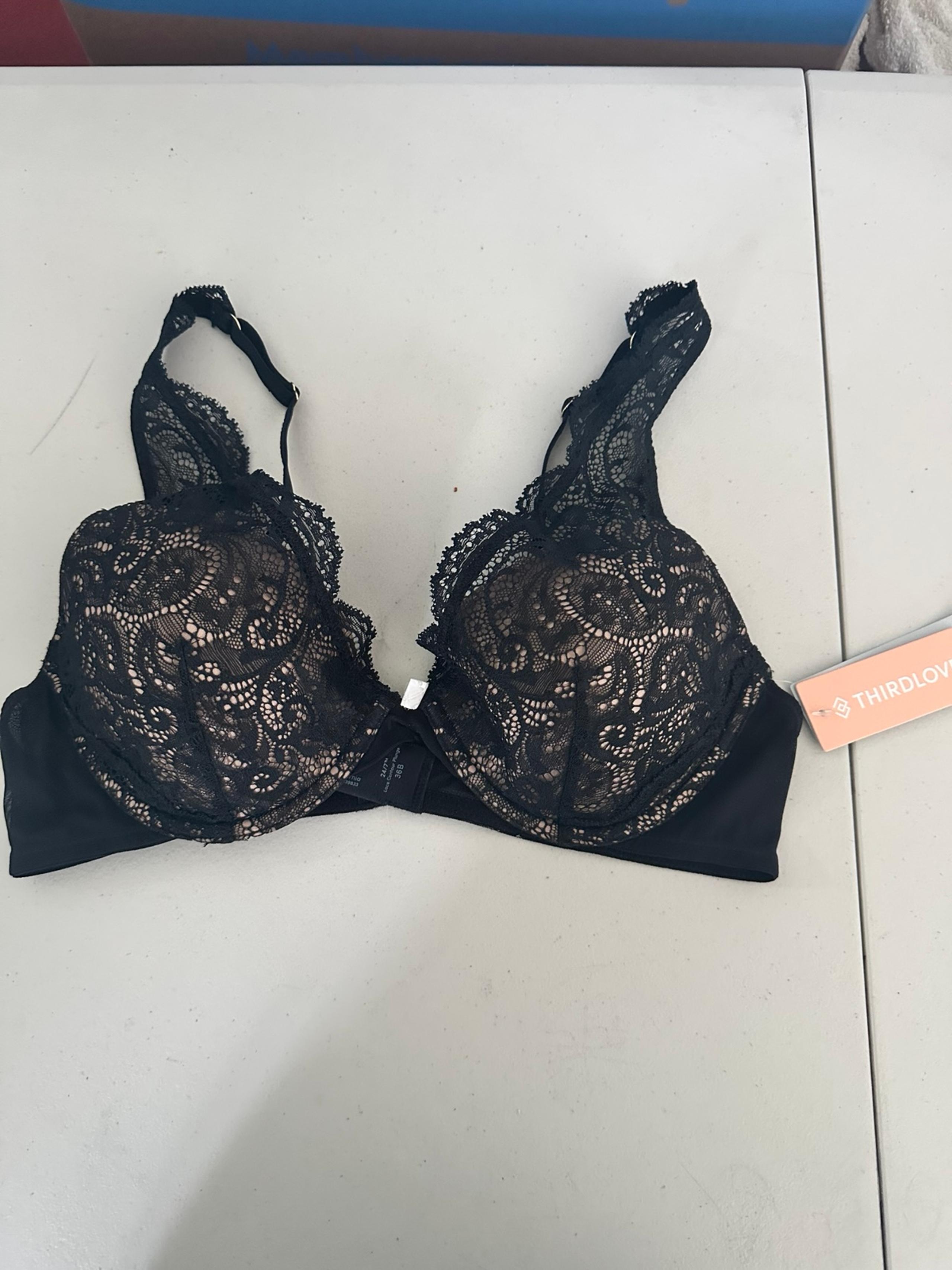 ThirdLove lace contour plunge bra