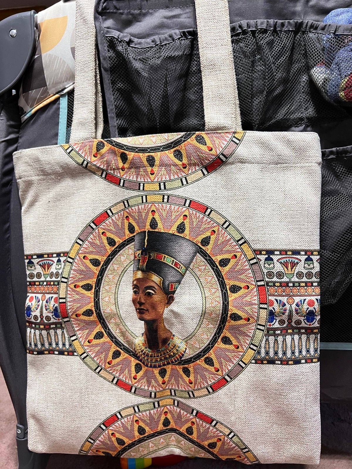 Egyptian Nefertiti shoulder bag