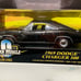 1969 CHARGER 500 CHROME /BLACK CHASE CAR 1/1000 1/18 :DIECAST #36673 Ertl