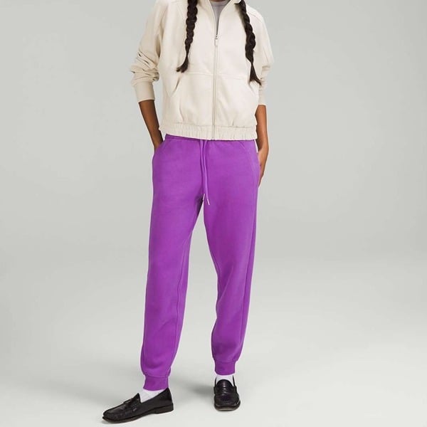 NWT Lululemon Scuba High-Rise Jogger sz 4 Moonlit Magenta