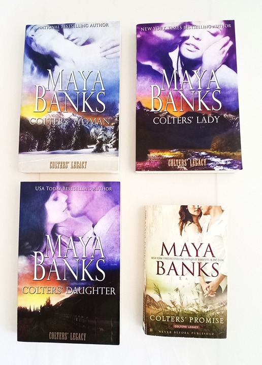 Books 1-4 in the Colter's Legacy Series by Maya Banks ~ 1st Ed ~ Paperback