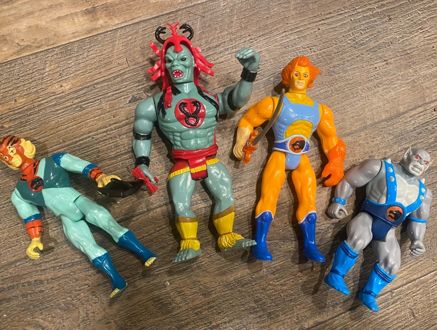 Vintage 1985 ThunderCats figurine lot