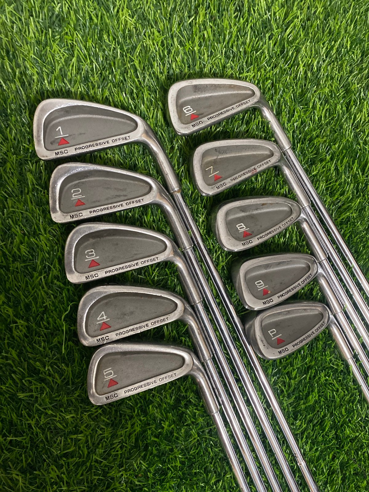 Men’s 1-P Iron Set RIght Handed R300U Regular Flex Steel Golf Shafts