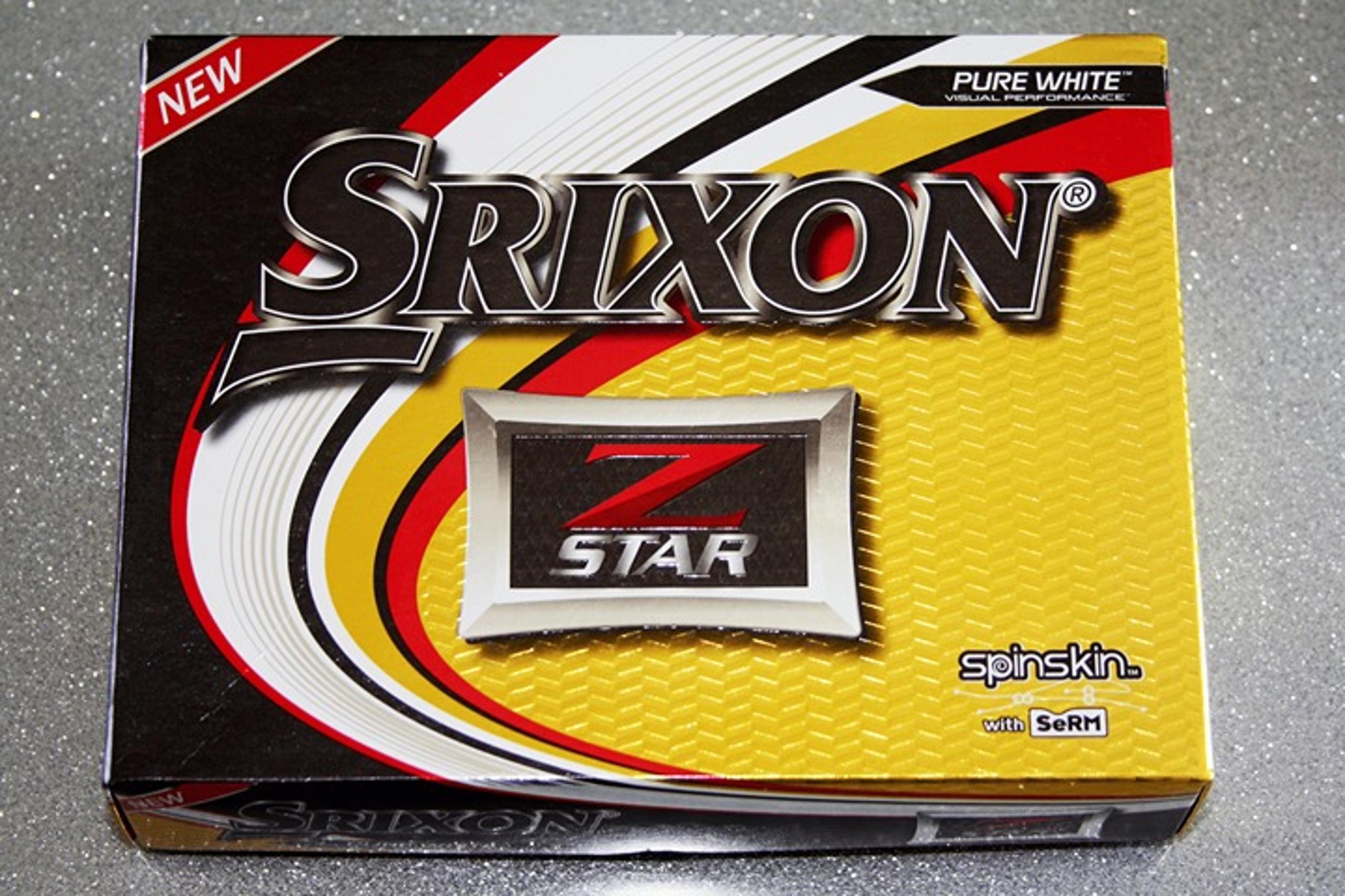 Srixon Z-Star Golf Balls - 12 Pack, Pure White
