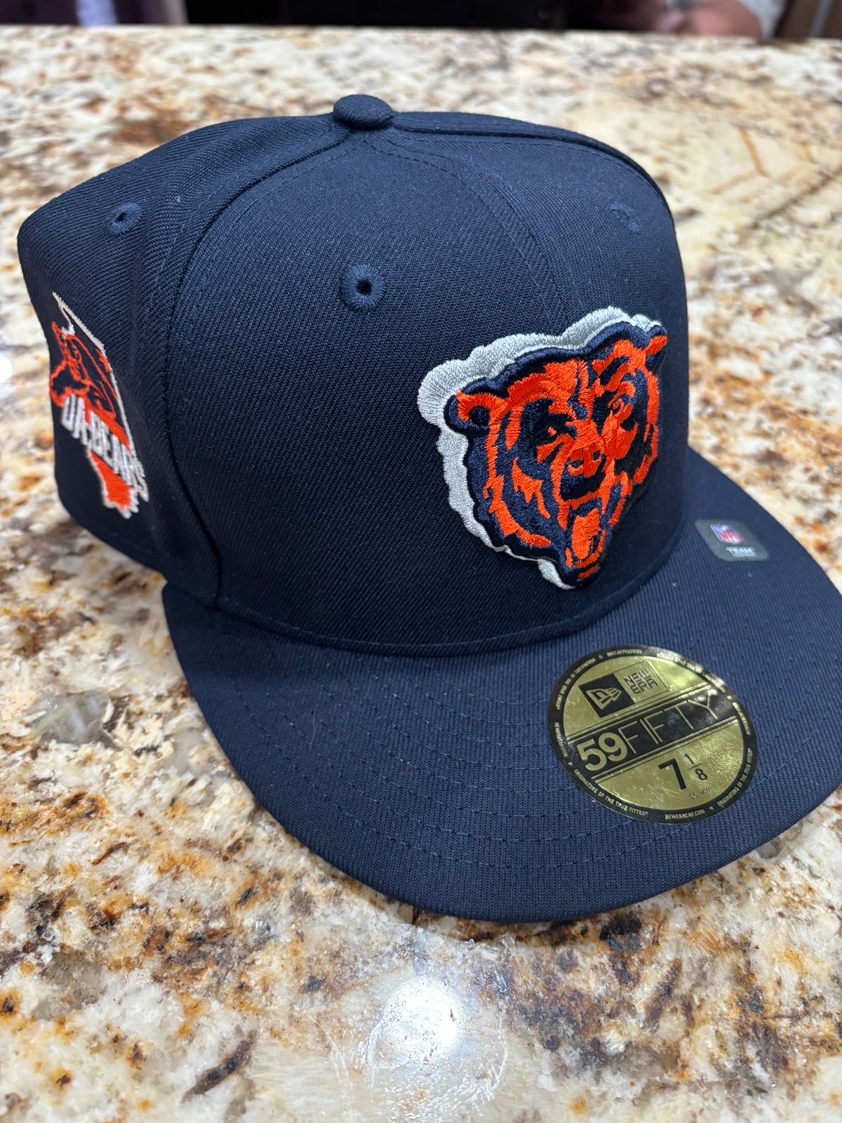 New Era Chicago Bears NFL Fitted Hat size 7 1/8