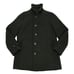 VAN Jacket Quilted Cross-Stitch Finish Half Coat Green M
