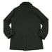 VAN Jacket Quilted Cross-Stitch Finish Half Coat Green M