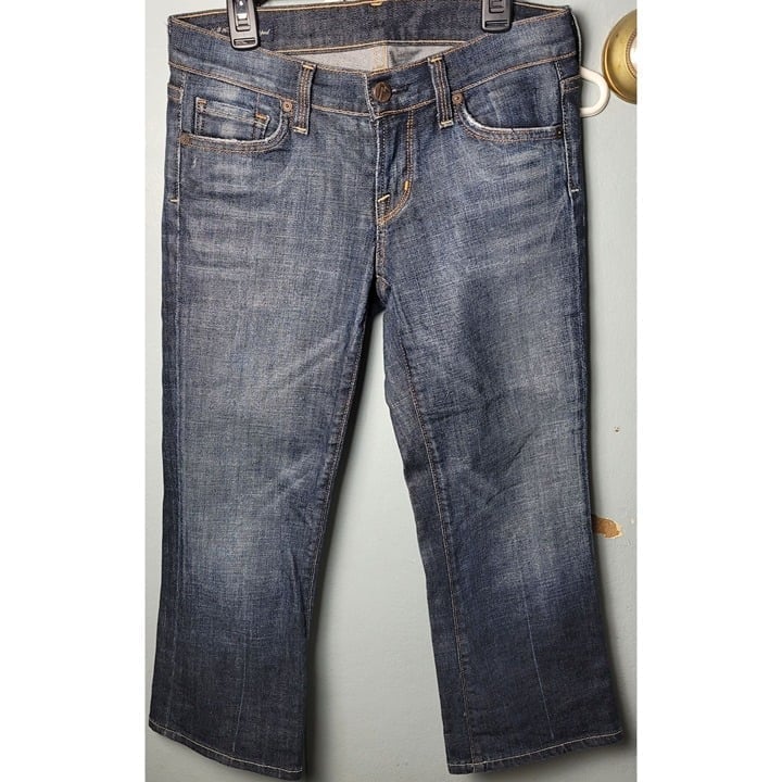 Citizens Of Humanity Kelly #63 Stretch Low Waist Cropped Jeans