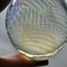 Vintage Eickholt Art Glass Iridescent Swirl Pattern Paperweight 1993