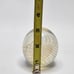Vintage Eickholt Art Glass Iridescent Swirl Pattern Paperweight 1993
