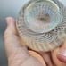 Vintage Eickholt Art Glass Iridescent Swirl Pattern Paperweight 1993
