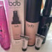 Bundle of facial products, Pearlessence, BDB, Bliss, hard candy